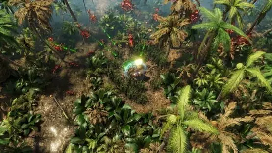 This contains a gameplay image of the game: Screenshot of 3 - The Riftbreaker