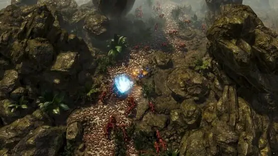 This contains a gameplay image of the game: Screenshot of 9 - The Riftbreaker