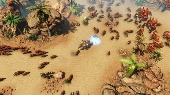 This contains a gameplay image of the game: Screenshot of 10 - The Riftbreaker
