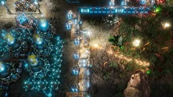This contains a gameplay image of the game: Screenshot of 2 - The Riftbreaker