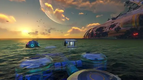Esto contiene una imagen de juego de: Captura de pantalla de Subnautica