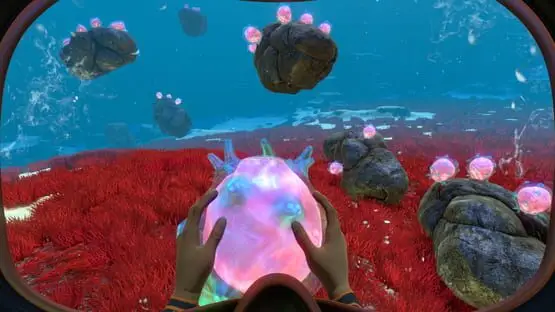 Esto contiene una imagen de juego de: Captura de pantalla de Subnautica