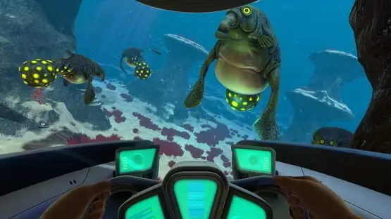 Esto contiene una imagen de juego de: Captura de pantalla de Subnautica