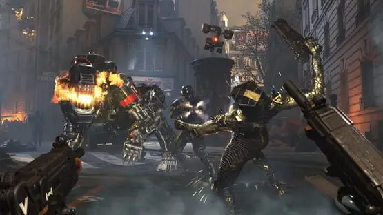 Это содержит изображение игрового процесса игры:Скриншот Wolfenstein: Youngblood