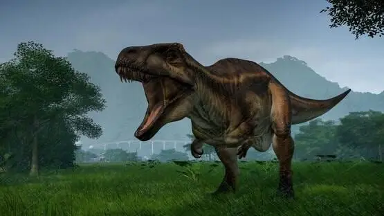 Hier ist ein Gameplay-Bild des Spiels:Screenshot von Jurassic World Evolution