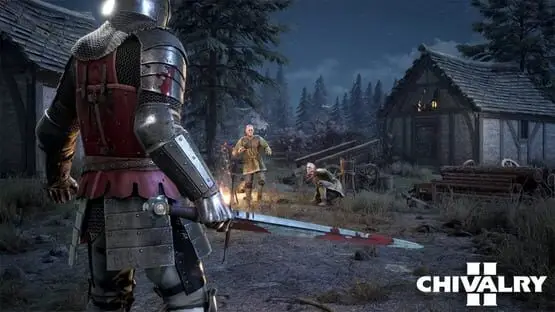 This contains a gameplay image of the game: Screenshot of Chivalry 2