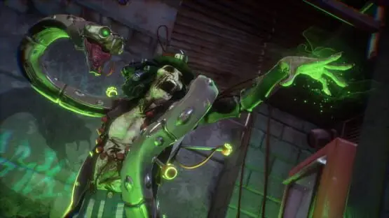 Ceci contient une image de gameplay du jeu : Capture d'écran de Bleeding Edge