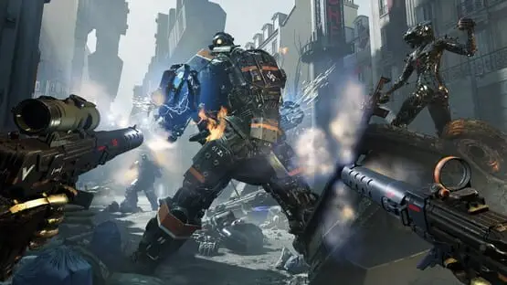 Это содержит изображение игрового процесса игры:Скриншот Wolfenstein: Youngblood