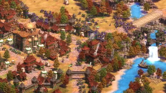 This contains a gameplay image of the game: Screenshot of Age of Empires II: Definitive Edition
