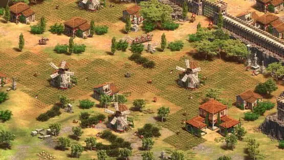This contains a gameplay image of the game: Screenshot of Age of Empires II: Definitive Edition