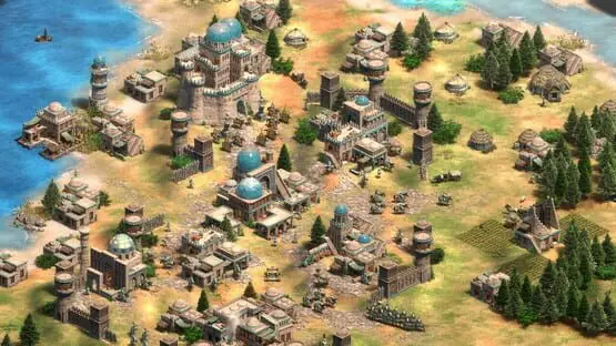 This contains a gameplay image of the game: Screenshot of Age of Empires II: Definitive Edition