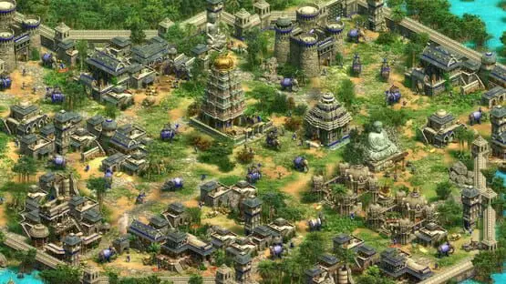 This contains a gameplay image of the game: Screenshot of Age of Empires II: Definitive Edition