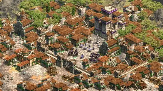 This contains a gameplay image of the game: Screenshot of Age of Empires II: Definitive Edition