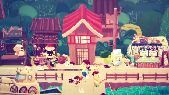 Esto contiene una imagen de juego de: Captura de pantalla de Mineko's Night Market