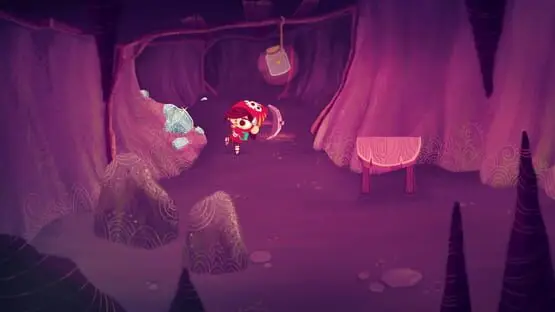Esto contiene una imagen de juego de: Captura de pantalla de Mineko's Night Market