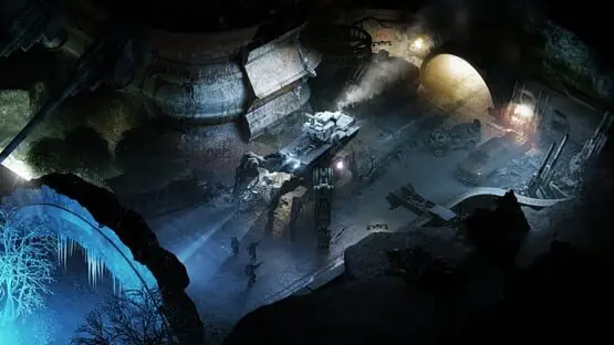 This contains a gameplay image of the game: Screenshot of Wasteland 3