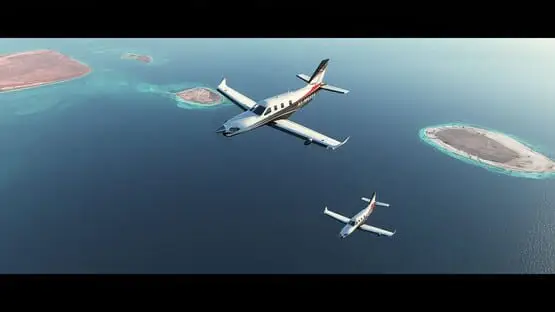 Hier ist ein Gameplay-Bild des Spiels:Screenshot von Microsoft Flight Simulator