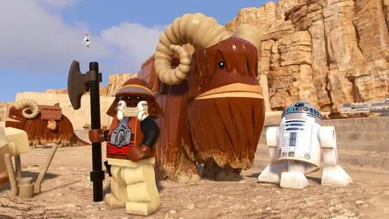 Esto contiene una imagen de juego de: Captura de pantalla de LEGO Star Wars: The Skywalker Saga