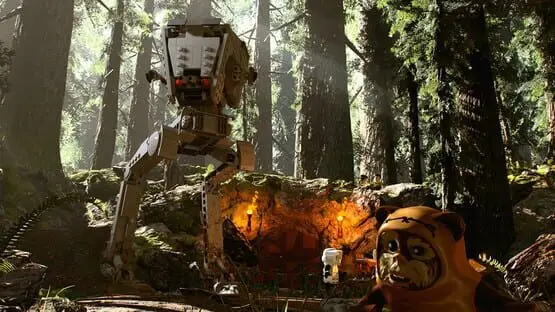 Ceci contient une image de gameplay du jeu : Capture d'écran de LEGO Star Wars: The Skywalker Saga