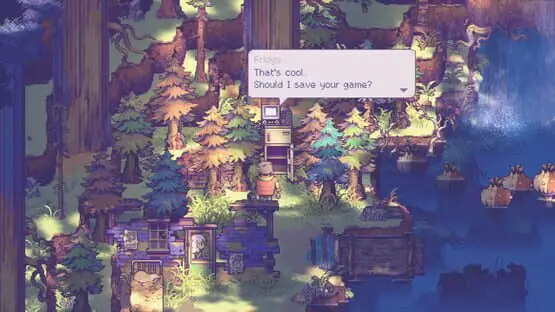 Esto contiene una imagen de juego de: Captura de pantalla de Eastward