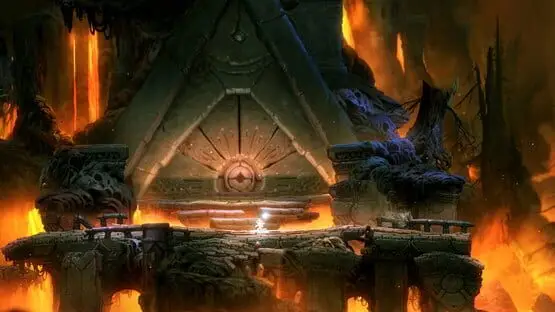 This contains a gameplay image of the game: Screenshot of Ori and the Blind Forest: Definitive Edition