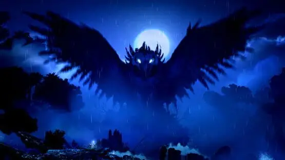 This contains a gameplay image of the game: Screenshot of Ori and the Blind Forest: Definitive Edition