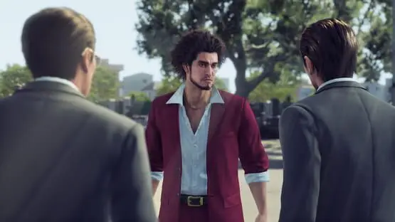 This contains a gameplay image of the game: Screenshot of Yakuza: Like a Dragon