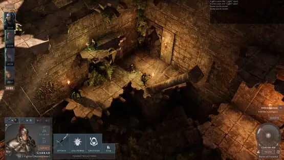 Ceci contient une image de gameplay du jeu : Capture d'écran de Solasta: Crown of the Magister