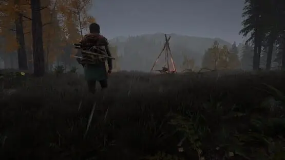 This contains a gameplay image of the game: Screenshot of Medieval Dynasty
