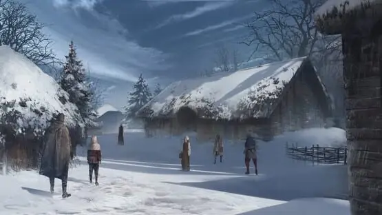 This contains a gameplay image of the game: Screenshot of Medieval Dynasty