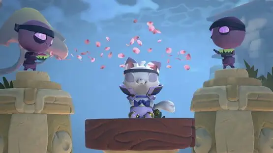 This contains a gameplay image of the game: Screenshot of New Super Lucky's Tale