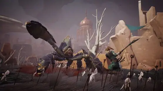 This contains a gameplay image of the game: Screenshot of Ashen