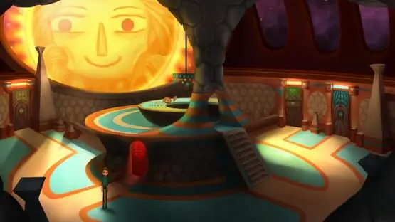 This contains a gameplay image of the game: Screenshot of 8 - Broken Age