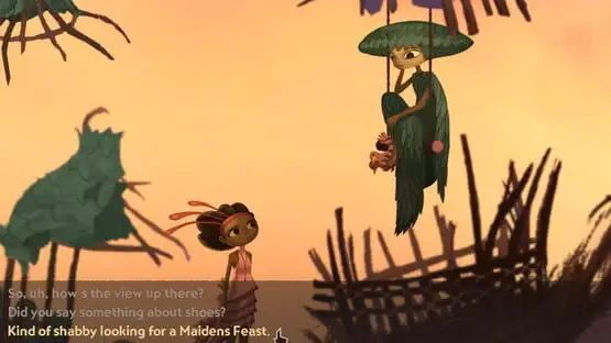 This contains a gameplay image of the game: Screenshot of 10 - Broken Age