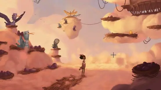 This contains a gameplay image of the game: Screenshot of 6 - Broken Age