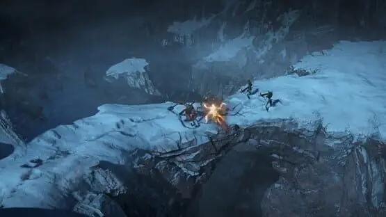 This contains a gameplay image of the game: Screenshot of Diablo IV