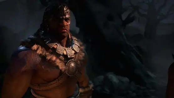 This contains a gameplay image of the game: Screenshot of Diablo IV