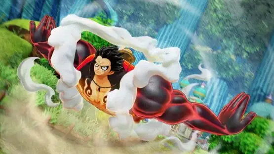 This contains a gameplay image of the game: Screenshot of One Piece: Pirate Warriors 4