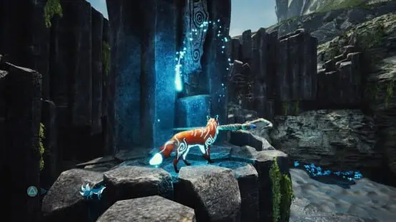 This contains a gameplay image of the game: Screenshot of Spirit of the North