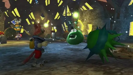 Esto contiene una imagen de juego de: Captura de pantalla de Blinx: The Time Sweeper