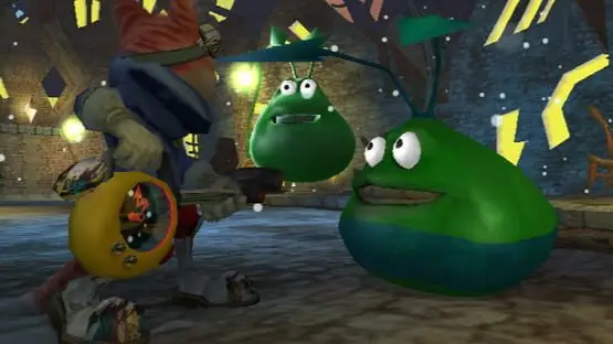 Esto contiene una imagen de juego de: Captura de pantalla de Blinx: The Time Sweeper