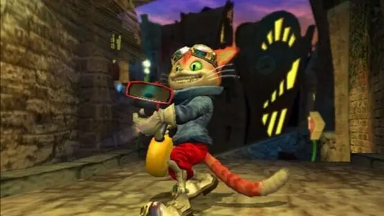 Esto contiene una imagen de juego de: Captura de pantalla de Blinx: The Time Sweeper