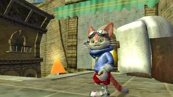 Esto contiene una imagen de juego de: Captura de pantalla de Blinx: The Time Sweeper