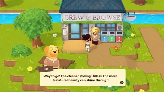 Это содержит изображение игрового процесса игры:Скриншот Rolling Hills: Make Sushi, Make Friends