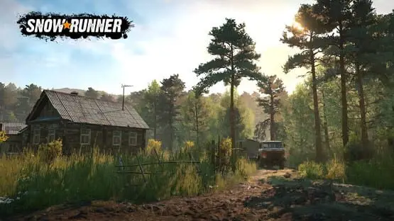 Ceci contient une image de gameplay du jeu : Capture d'écran de SnowRunner