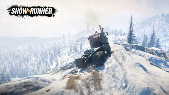 Ceci contient une image de gameplay du jeu : Capture d'écran de SnowRunner