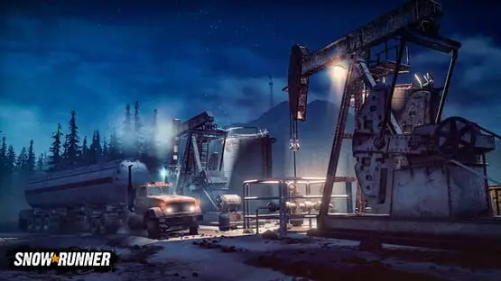 Ceci contient une image de gameplay du jeu : Capture d'écran de SnowRunner