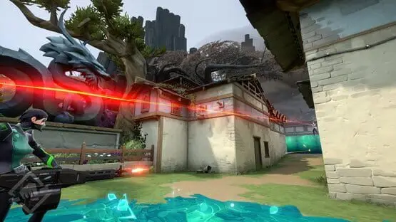 This contains a gameplay image of the game: Screenshot of Valorant