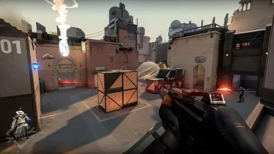 This contains a gameplay image of the game: Screenshot of Valorant