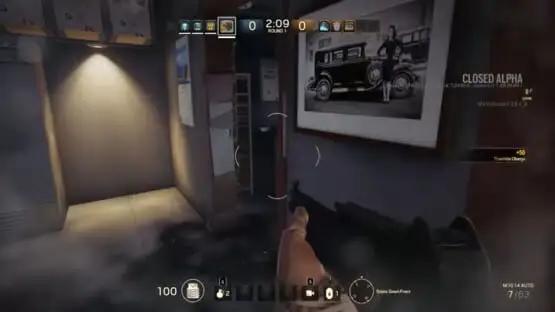 This contains a gameplay image of the game: Screenshot of Tom Clancy's Rainbow Six Siege: Deluxe Edition